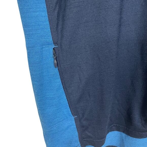 Smartwool Merino Sport 150 Short Sleeve Top Color Block Blue Men's Size Medium - Picture 5 of 10